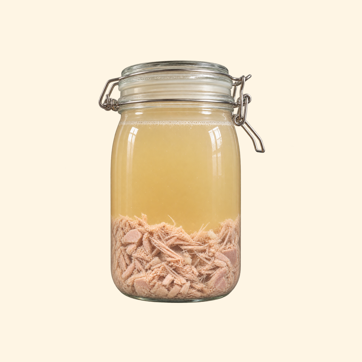 Bone Broth With Tuna