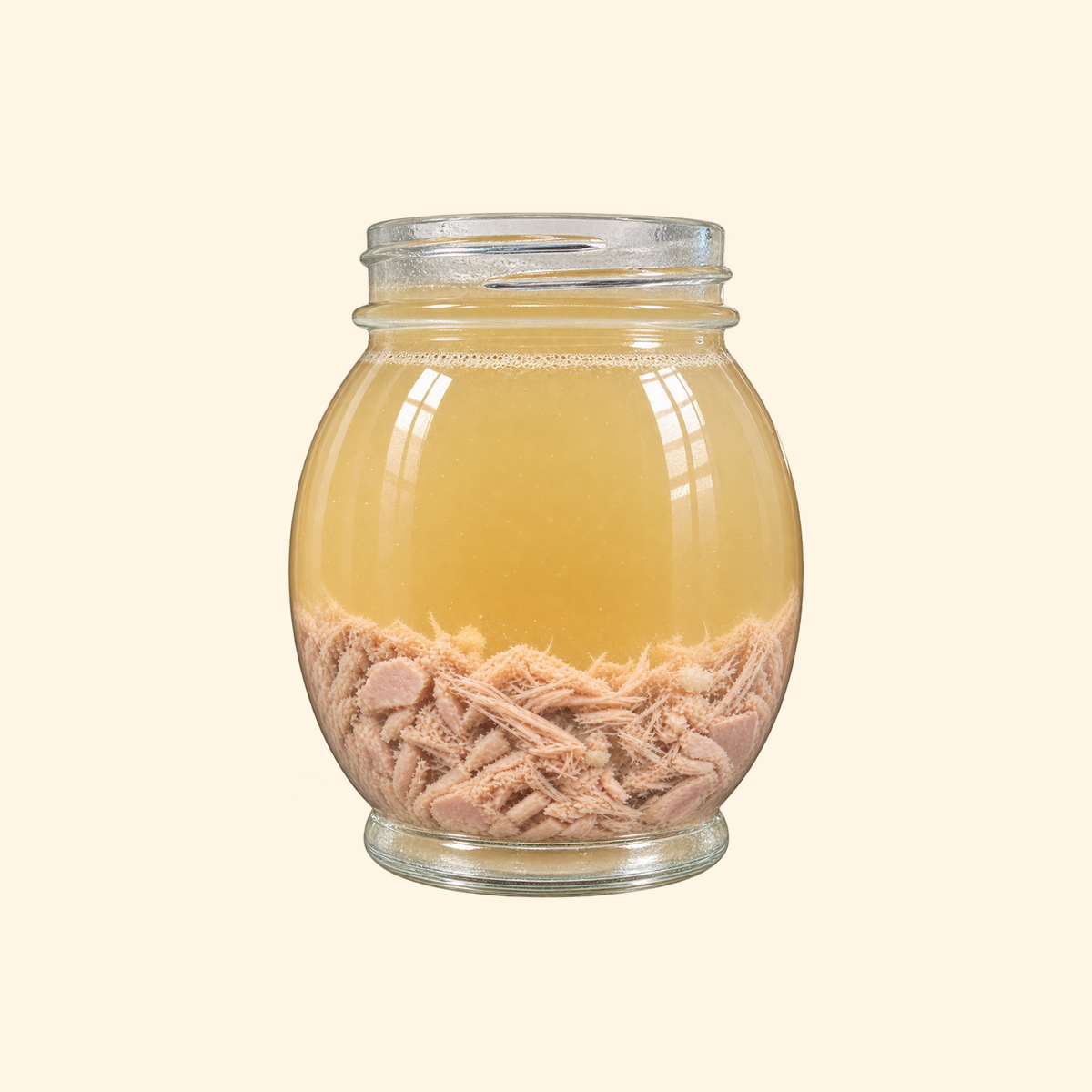 Bone Broth With Tuna